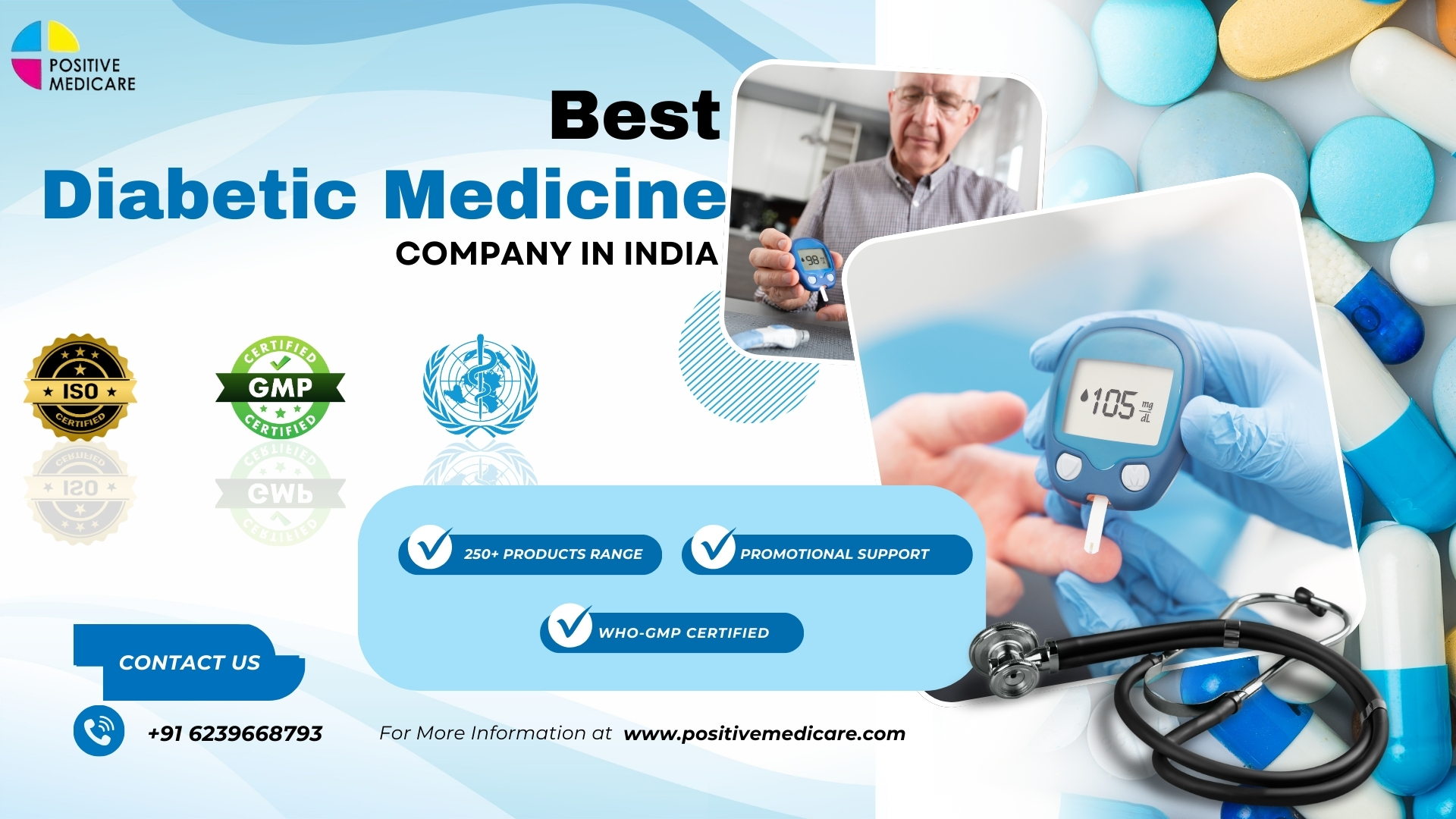 
			BEST DIABETIC MEDICINE COMPANY IN INDIA - Positive Medicare		