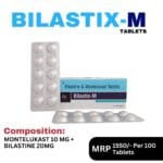 BILASTIX-M Bilastine 20 mg Montelukast 10 mg Tablets