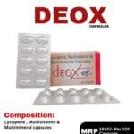 DEOX Lycopene Multivitamin and Multimineral Capsules 10x10 Positive Medicare