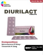 DIURILACT (Spironolactone IP 50mg + Torasemide  IP 20mg)