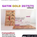 SATIN GOLD 20/75/75