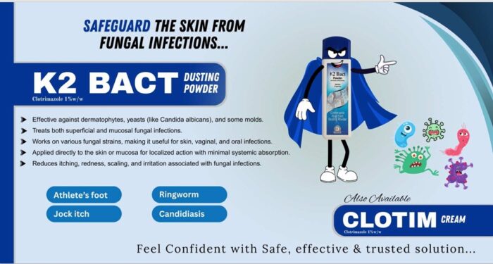 Clotrimazole dusting powder