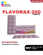 FLAVORAX (Flavoxate Hydrochloride 200 mg)