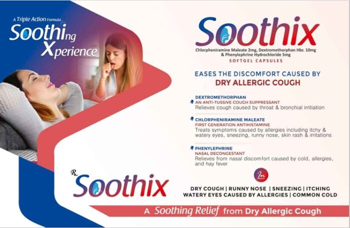 Chlorpheniramine Maleate 2 mg+ Dextromethorphan hydrobromide 10 mg+ Phenylpherine Hydrochloride 5 mg