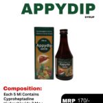 Appydip Syrup 200 ml with Cyproheptadine and Tricholine Citrate