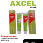 AXCEL Cream Clobetasol Propionate 0.05% w/w 30 g by Positive Medicare
