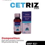 CETRIZ Syrup containing Cetirizine Dihydrochloride 5 mg/5 mL