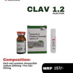 CLAV 1.2 Injection Amoxycillin 1000 mg Clavulanate 200 mg