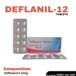 DEFLANIL-12 Deflazacort 12 mg Tablets 10x10 Alu-Alu