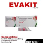 EVAKIT Combikit with Fluconazole 150 mg Azithromycin 1 g and Secnidazole 1 g