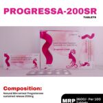 PROGRESSA-200SR Tablets containing Natural Micronised Progesterone 200 mg