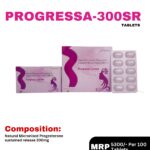 PROGRESSA-300SR Tablets containing Natural Micronised Progesterone 300 mg