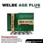 WELBE AGE PLUS Tablets with Benfotiamine Methylcobalamin and Alpha Lipoic Acid