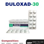 DULOXAD-30 Duloxetine 30 mg Gastro-Resistant Tablets 10x10 ALU-ALU Pack – Positive Medicare