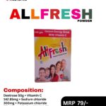 ALLFRESH Powder Instant Energy Drink with Vitamin C 105 gm by Positive Medicare