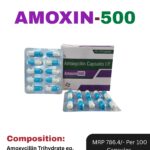 AMOXIN-500 Capsules containing Amoxicillin 500 mg