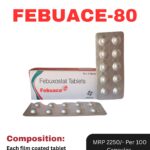 FEBUACE-80 Tablets 80 mg by Positive Medicare