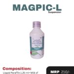 MAGPIC-L Suspension 170 mL – Liquid Paraffin Milk of Magnesia Sodium Picosulfate