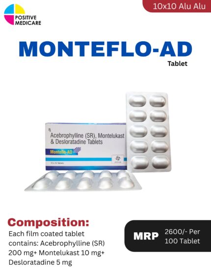 MONTEFLO-AD Tablets 100 tablets by Positive Medicare