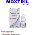 MOXTRIL Eye Drops Moxifloxacin 0.5% w/v 5 ml