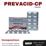 PREVACID-CP Pantoprazole 40 mg Cinitapride 3 mg Capsules by Positive Medicare
