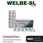 WELBE-SL Methylcobalamin 1500 mcg Sublingual Tablets