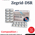 ZEGRID-DSR Rabeprazole 20 mg Domperidone 30 mg Capsules by Positive Medicare